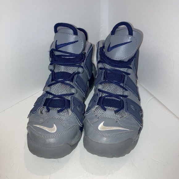 Nike Air Uptempo GS Grey Midnight Navy Blue 415082-009 Size 6.5Y Youth main image 5